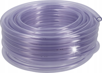 WĄŻ TECHNICZNY 16mm PVC 25m JEDNOWARSTWOWY NIEZBROJONY PRZEZROCZYSTY VOREL