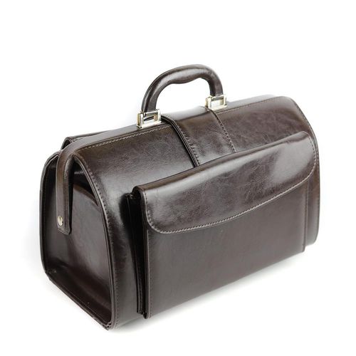 551 Torba lekarska duża - brąz KEMER na Arena.pl