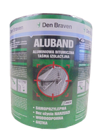 Taśma dekarska aluminiowa ALUBAND kolor ALUMINIOWY 30cmx10m