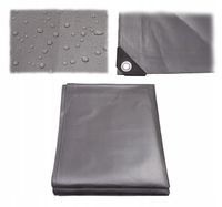 PLANDEKA 3x5M GRUBA WZMACNIANA MROZOODPORNA WODOODPORNA PŁACHTA OKRYCIE UV+