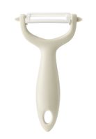 Obierak skrobak ceramiczny poprzeczny do warzyw owoców 14 cm DENIS kremowy