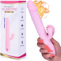 Grzany Wibrator Posuwisty Z Obrotowym Rollonem