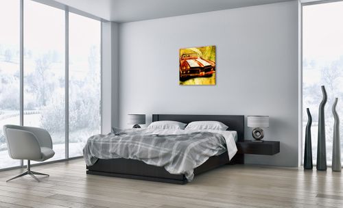 Obraz Na Płótnie - Stary Samochód  - 60X60 Cm - Ac60X60-0531 na Arena.pl