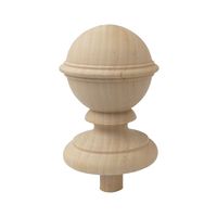 Gałka wieszak drewniany ∅ 80 mm kula - GD00300