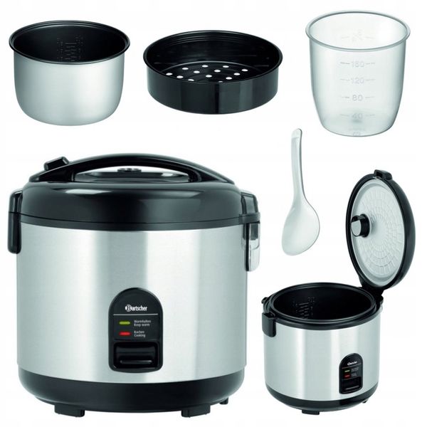 Urządzenie do gotowania ryżu 1,8L 700W Bartscher zdjęcie 5