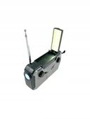 RADIO MULTIFUNKCYJNE PRZENOSNE SOLAR LATARKA POWER BANK ALARM