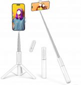 SELFIE STICK DO ROBIENIA ZDJĘĆ - ATUMTEK - BLUETOOTH - ATSS029 - BIAŁY