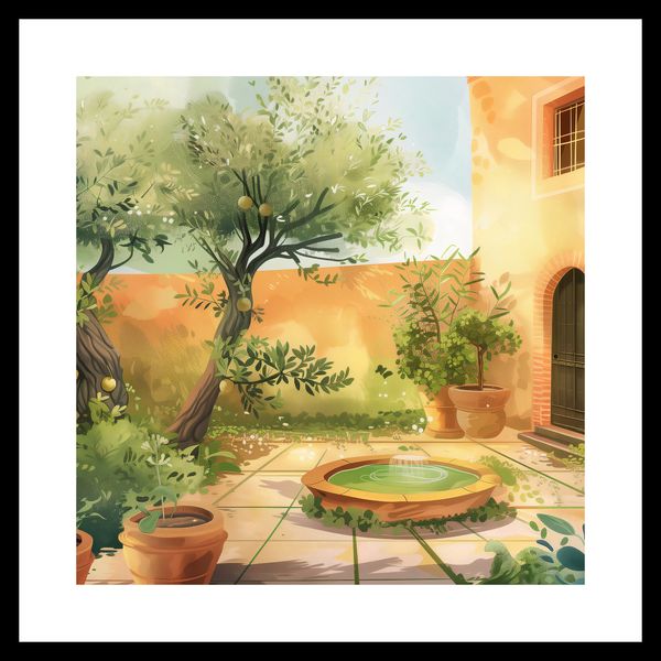 Plakat 40x40cm Słoneczny Dzień zdjęcie 3