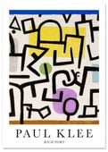 Plakat plakaty klee rich port 21x29,7 cm A4