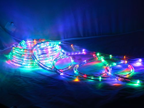 Wąż świetlny 20 metrów LED Multicolor z programatorem LI-15M na Arena.pl