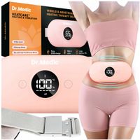 PAS MENSTRUACYJNY NA BÓLE MIESIĄCZKOWE MASAŻER ROZGRZEWAJĄCY WIBRUJĄCY