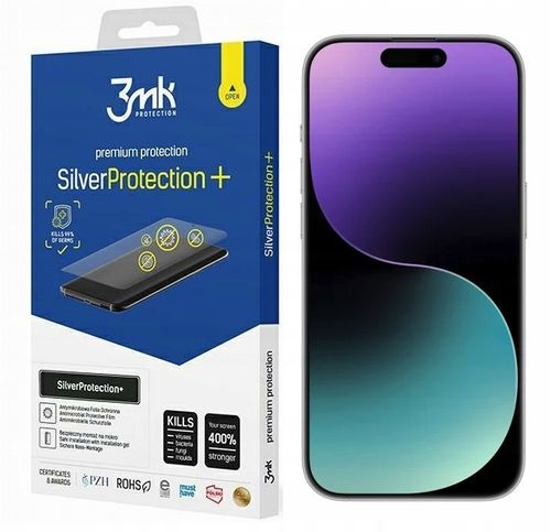 3MK Silver Protect+ iPhone 15 Pro 6.1" Antymi na Arena.pl