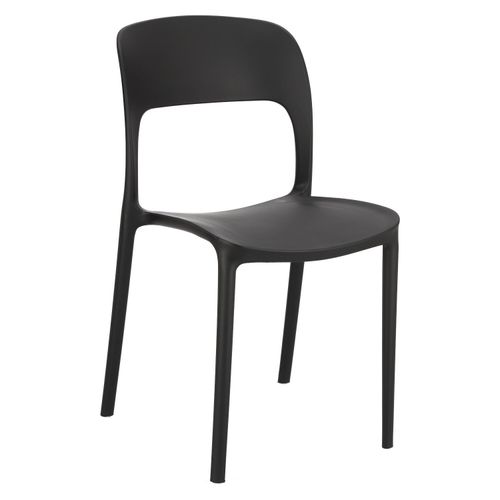 Krzesło Flexi czarne z tworzywa na Arena.pl