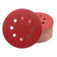 Krążek ścierny na rzep z otworami 125mm p120 50szt KD11811