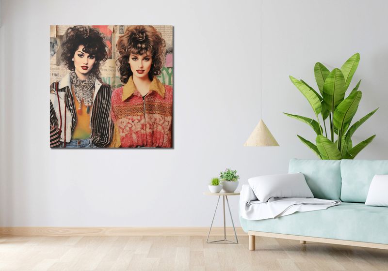 Obraz 100x100cm Ikony Stylu'80 zdjęcie 2
