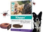 happs - obroża przeciw pchłom i kleszczom dla dużych psów