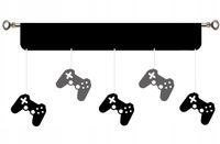 Firana PANEL pady młodzieżowa GRA GAME GAMER