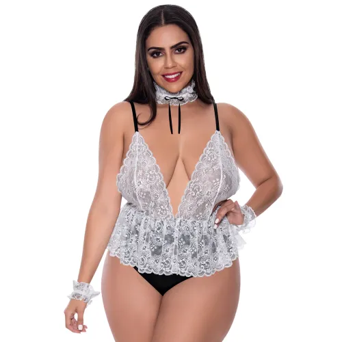 magic silk - sukienka full service - plus size na Arena.pl