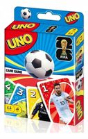 UNO FIFA Gra Karciana Piłkarska Mundial Rodzinny Hit + 55 kart