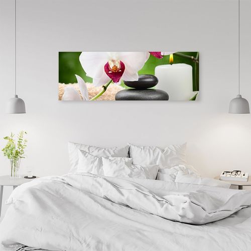 Obraz na płótnie – Canvas, Kompozycja ZEN 140x45 na Arena.pl