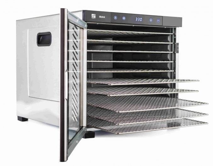 Breezer dehydrator spożywczy 6 tac stal nierdzewna zdjęcie 11