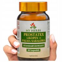 PROSTATEX LIKOPEN + PALMA SABAŁOWA 80szt. EKSTRAKT STANDARYZOWANY PROSTATA