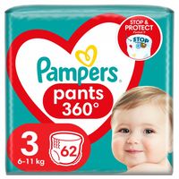 Pampers Pants 3 62 szt. 6-11 kg Pieluchomajtki