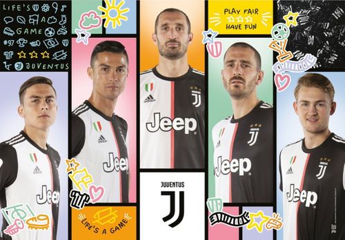 Puzzle 104 elementów Juventus na Arena.pl