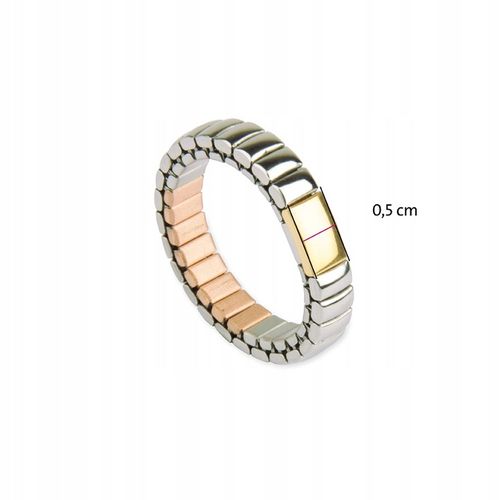 PIERŚCIONEK OBRĄCZKA MAGNETYCZNA ZŁOTA SREBRNA na Arena.pl