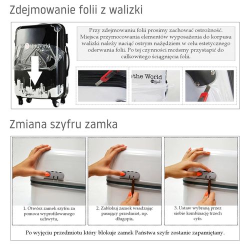 Walizka podróżna ZEBRA MINT 24 na Arena.pl