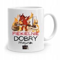 Kubek Dla Prawnika Piekielnie Dobry Prawnik Z Nadrukiem Ze Zdjęciem