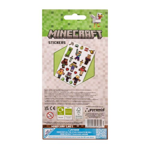Zestaw naklejek Minecraft Characters na Arena.pl