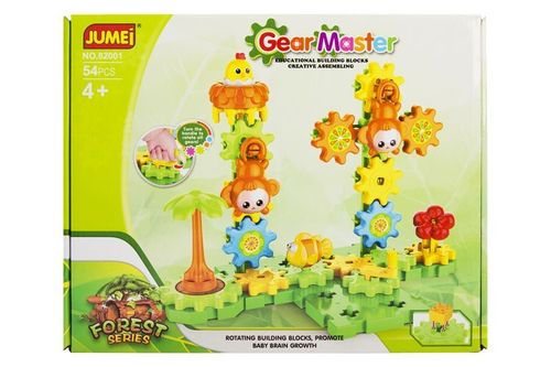 Ruchome klocki Jumei 4+ EGZOTYCZNY LAS 54 elementy na Arena.pl