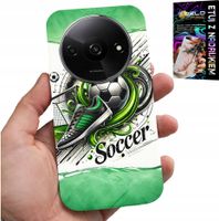 ETUI DO XIAOMI REDMI A3 - PIŁKA NOŻNA, FOOTBALL PIŁKA CASE + SZKŁO