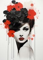 Plakat 25x35cm Kwiatowa Pasja