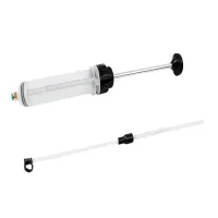 Strzykawka odsysarka do oleju i innych płynów 200ml ręczna serwisowa