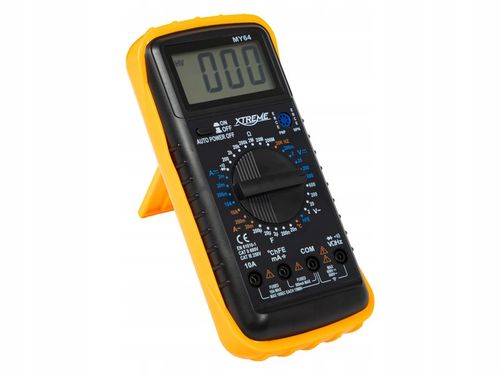 PROFESJONALNY MULTIMETR MIERNIK CYFROWY PRĄDU TEMPERATURY BATERIA SONDA LCD na Arena.pl