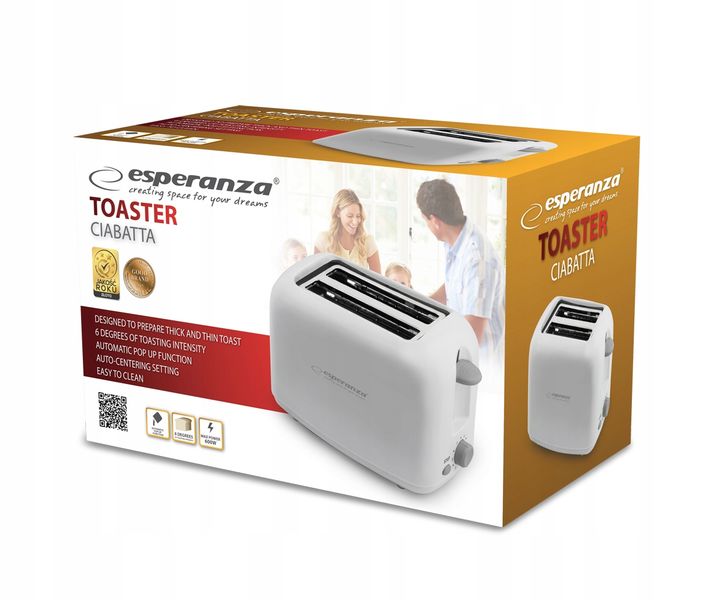 Esperanza toster Ciabatta EKT002 zdjęcie 5