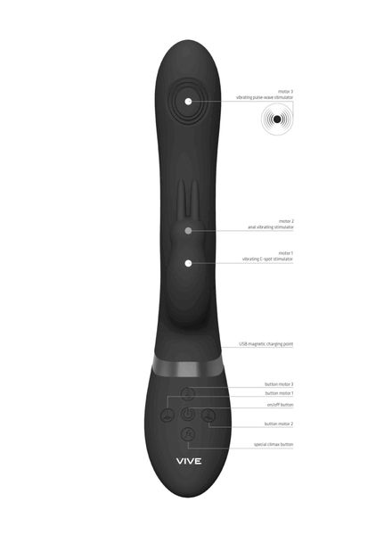 Wibrator-Rini - Black zdjęcie 2