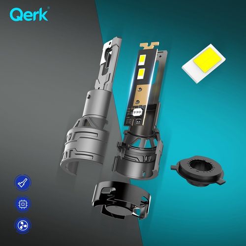 ŻARÓWKI LED H4 QERK E4 RETROFIT 120W 6000K MOCNE CANBUS ODCIĘCIE na Arena.pl