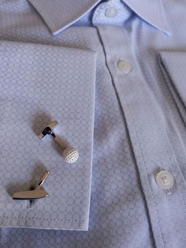 Spinki do mankietów Zestaw do Golfa Kij Putter Piłka HPC dla golfisty +Etui na Arena.pl