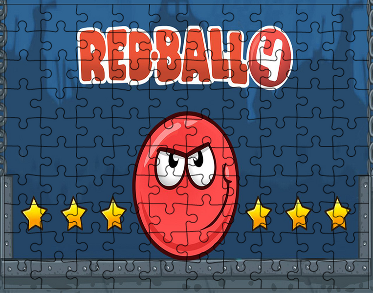 Puzzle Red Ball zdjęcie 1
