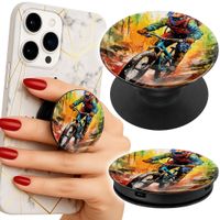 Uchwyt do telefonu Popsocket na palce/stojak ROWERY GÓRSKIE EKSTREMALNE