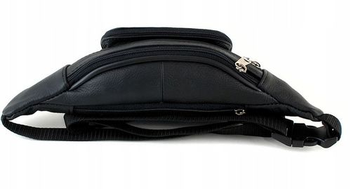 SASZETKA męska nerka biodrowa z paskiem Skóra na Arena.pl