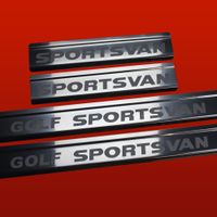 Listwa progowa VOLKSWAGEN GOLF SPORTSVAN GOLF Stal nierdzewna 304 połysk