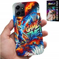 ETUI DO XIAOMI NOTE 12 4G - KOSZYKÓWKA NBA GAME TIME, CASE + SZKŁO