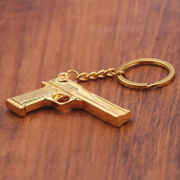 Breloczek Broń Pistol Colt 1911 Oficer GOLD 45 ACP zdjęcie 9