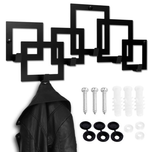 Wieszak ścienny KARDUS czarny na Arena.pl