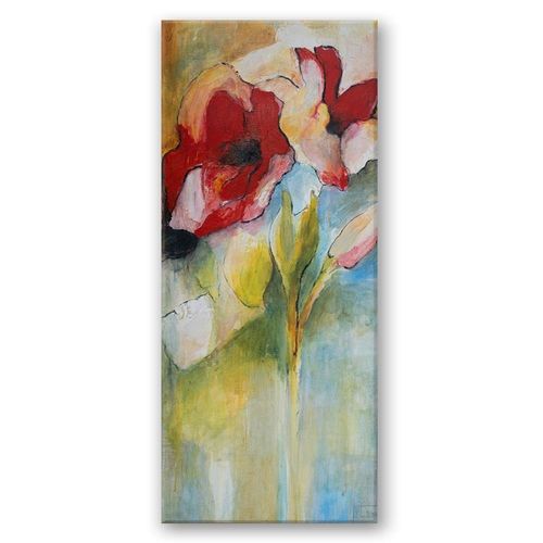 Deco Panel, Florystyczna abstrakcja 41x90 na Arena.pl