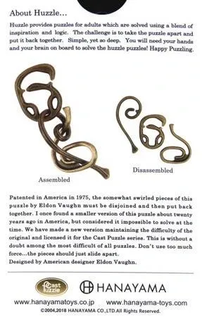 Łamigłówka Cast Huzzle Enigma 6/6 poziom trudności na Arena.pl